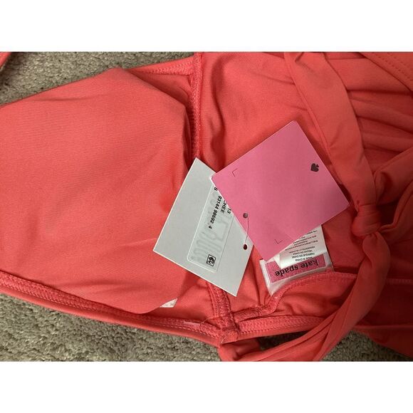 New. Kate Spade Heart-Buckle Halter One-Piece. Normally $139 - Picture 14 of 15
